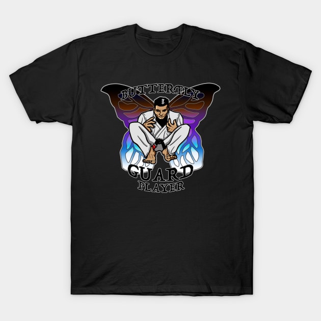 Butterfly Guard T-Shirt by triggerleo